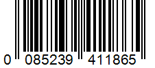 Barcode 0085239411865