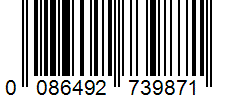Barcode 0086492739871
