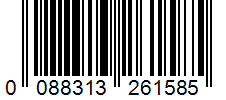 Barcode 0088313261585