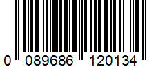Barcode 0089686120134