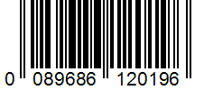Barcode 0089686120196