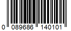 Barcode 0089686140101