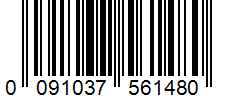 Barcode 0091037561480