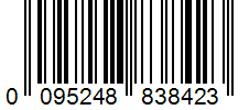 Barcode 0095248838423