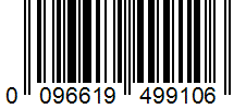 Barcode 0096619499106