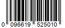 Barcode 0096619525010