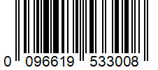 Barcode 0096619533008