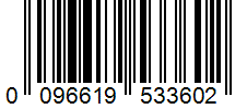Barcode 0096619533602