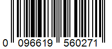 Barcode 0096619560271
