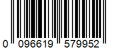 Barcode 0096619579952
