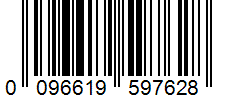 Barcode 0096619597628