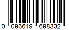 Barcode 0096619698332