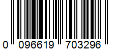 Barcode 0096619703296