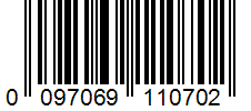 Barcode 0097069110702