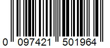 Barcode 0097421501964