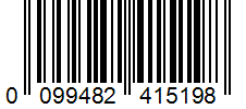 Barcode 0099482415198
