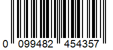 Barcode 0099482454357