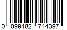 Barcode 0099482744397