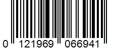 Barcode 0121969066941