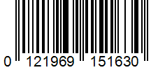 Barcode 0121969151630