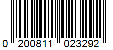 Barcode 0200811023292