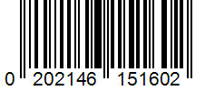 Barcode 0202146151602