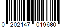 Barcode 0202147019680