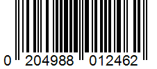 Barcode 0204988012462