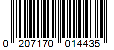 Barcode 0207170014435