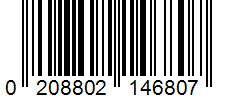 Barcode 0208802146807