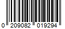 Barcode 0209082019294