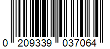 Barcode 0209339037064