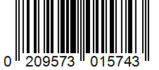Barcode 0209573015743