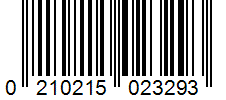 Barcode 0210215023293