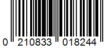 Barcode 0210833018244