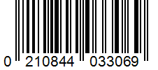 Barcode 0210844033069