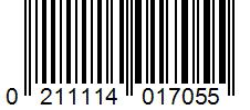 Barcode 0211114017055