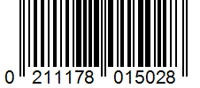 Barcode 0211178015028