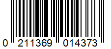 Barcode 0211369014373