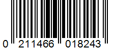 Barcode 0211466018243