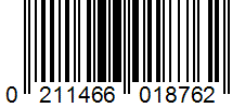 Barcode 0211466018762