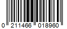 Barcode 0211466018960