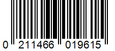 Barcode 0211466019615