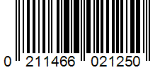 Barcode 0211466021250