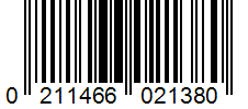 Barcode 0211466021380