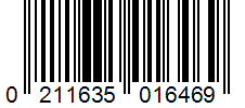 Barcode 0211635016469
