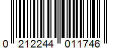 Barcode 0212244011746