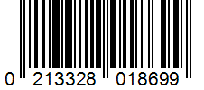 Barcode 0213328018699