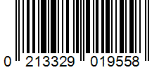 Barcode 0213329019558