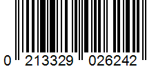 Barcode 0213329026242